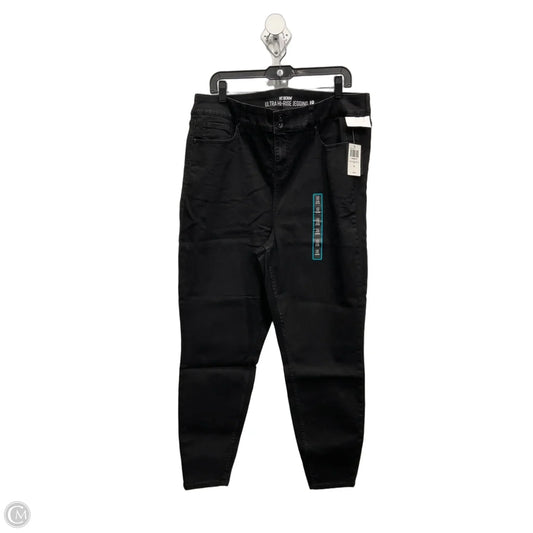 Jeans Jeggings By Hot Topic In Black, Size: 18