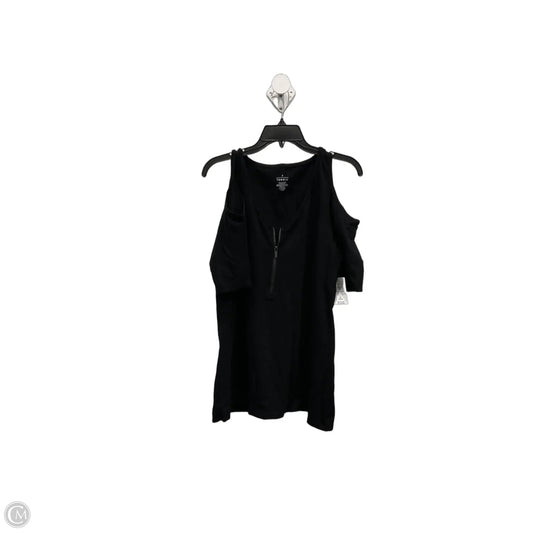 Top Short Sleeve By Torrid In Black, Size: L