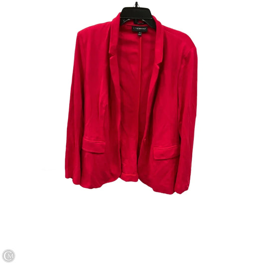 Blazer By Lane Bryant In Pink, Size: Xl