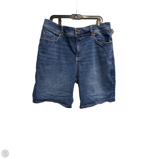 Shorts By Lane Bryant In Blue Denim, Size: 22