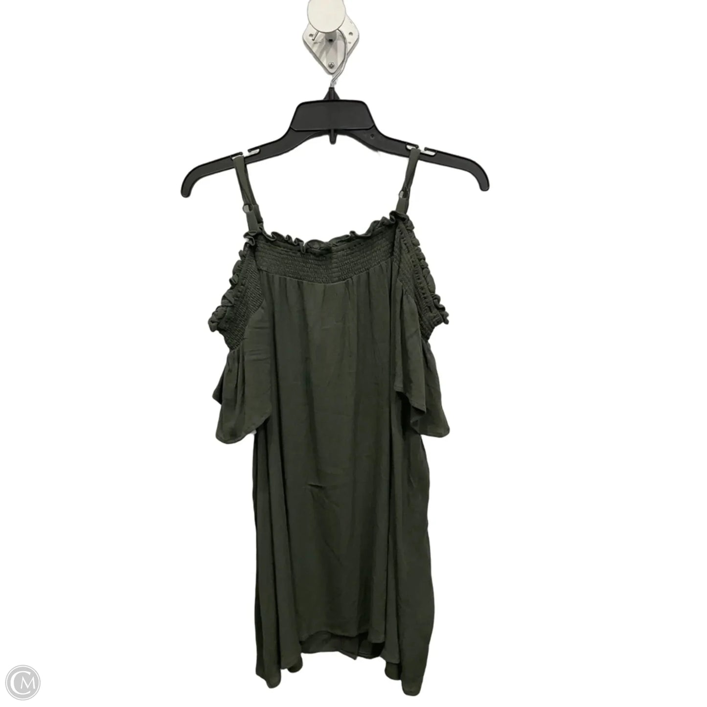 Top Short Sleeve By Torrid In Green, Size: 1x