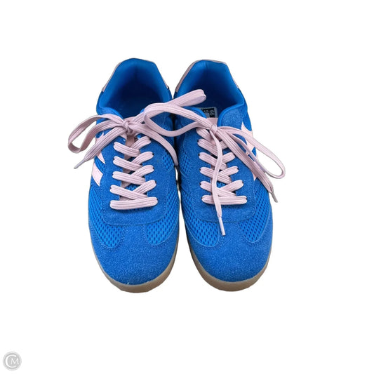 Shoes Sneakers By Clothes Mentor In Blue, Size: 7.5
