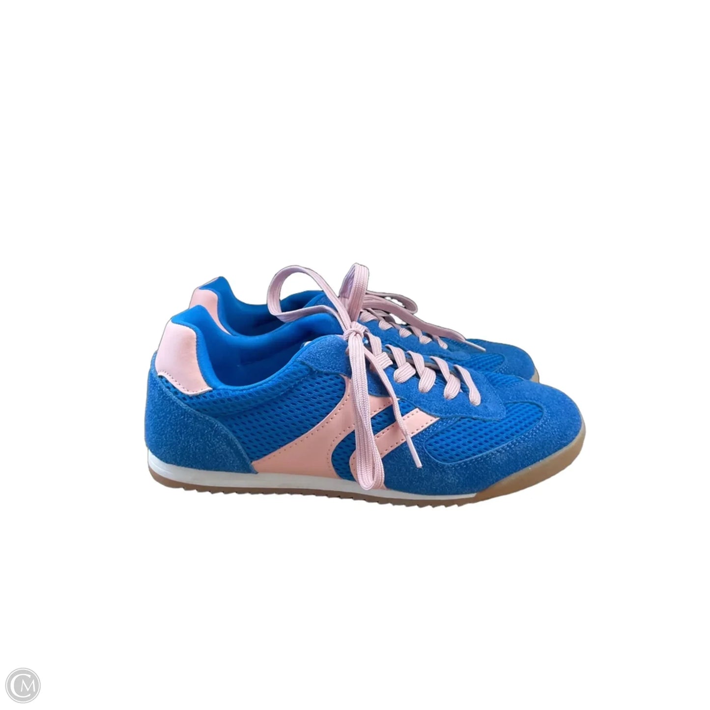 Shoes Sneakers By Clothes Mentor In Blue, Size: 7.5