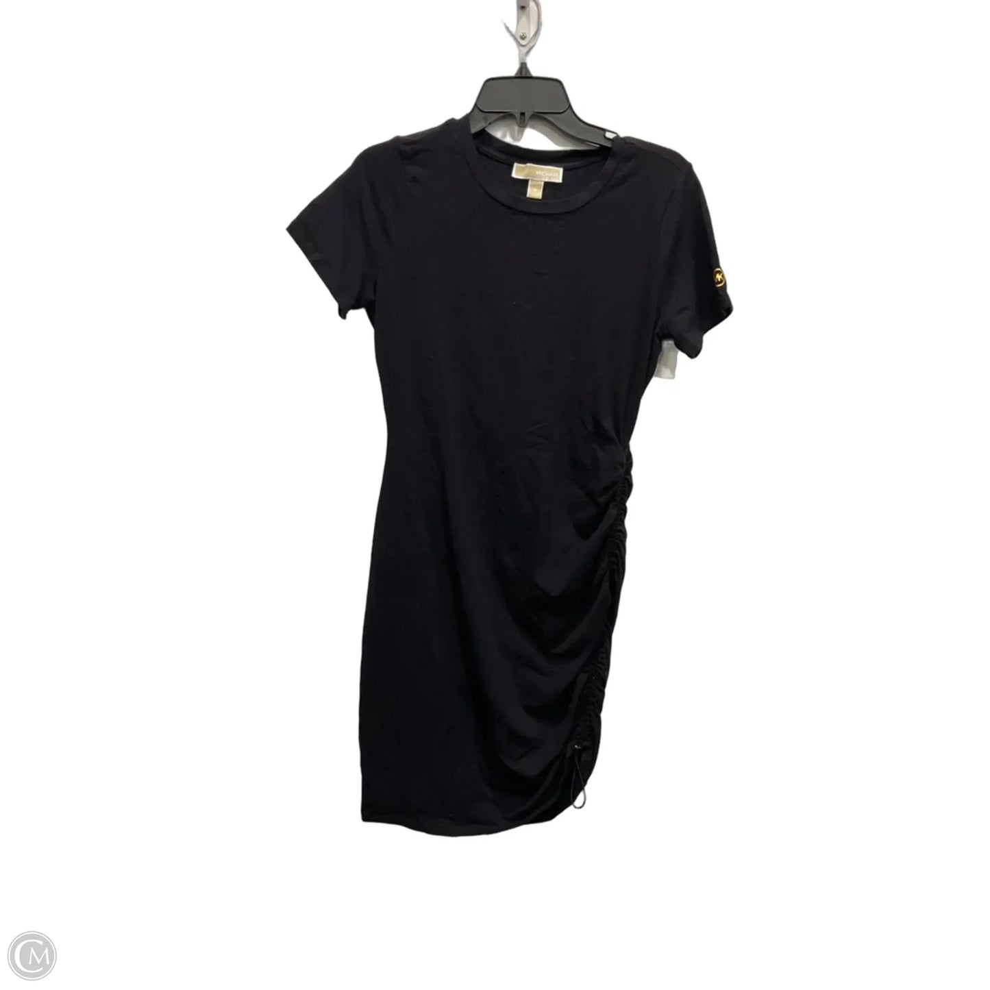 Dress Casual Midi By Michael By Michael Kors In Black, Size: M
