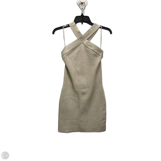 Dress Casual Midi By Babaton In Tan, Size: M
