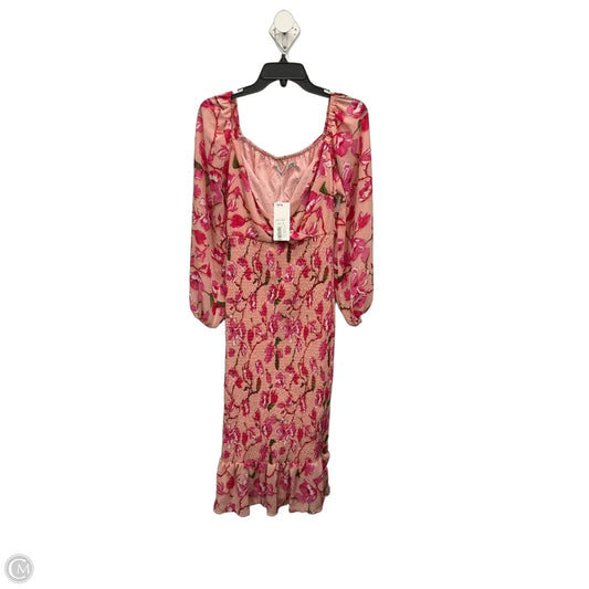 Dress Casual Maxi By Clothes Mentor In Pink, Size: M