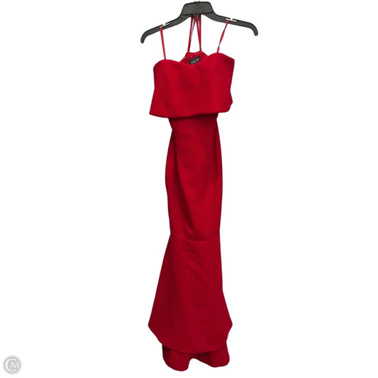 Dress Designer By Xscape In Red, Size: S