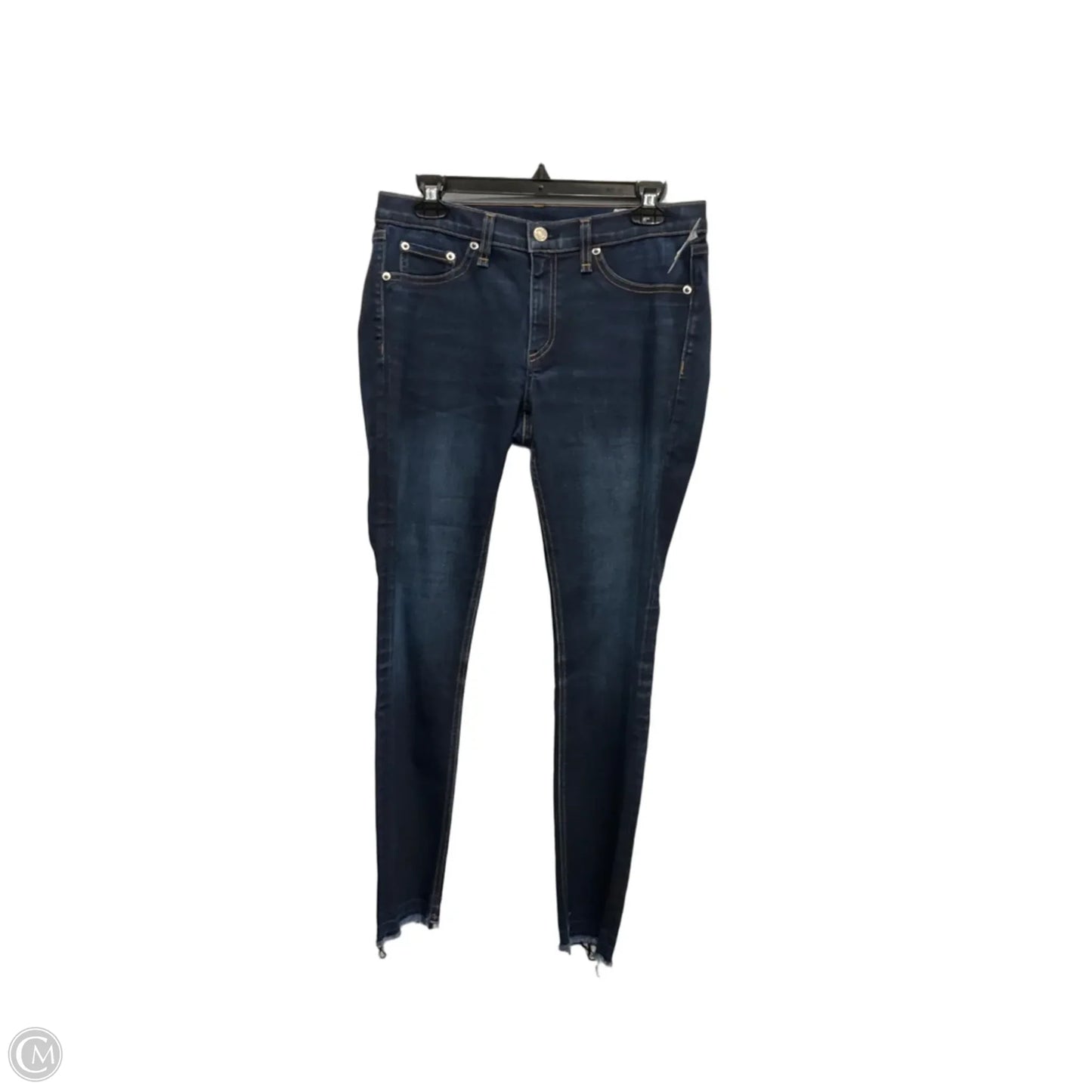 Jeans Skinny By Rag And Bone In Blue, Size: 8