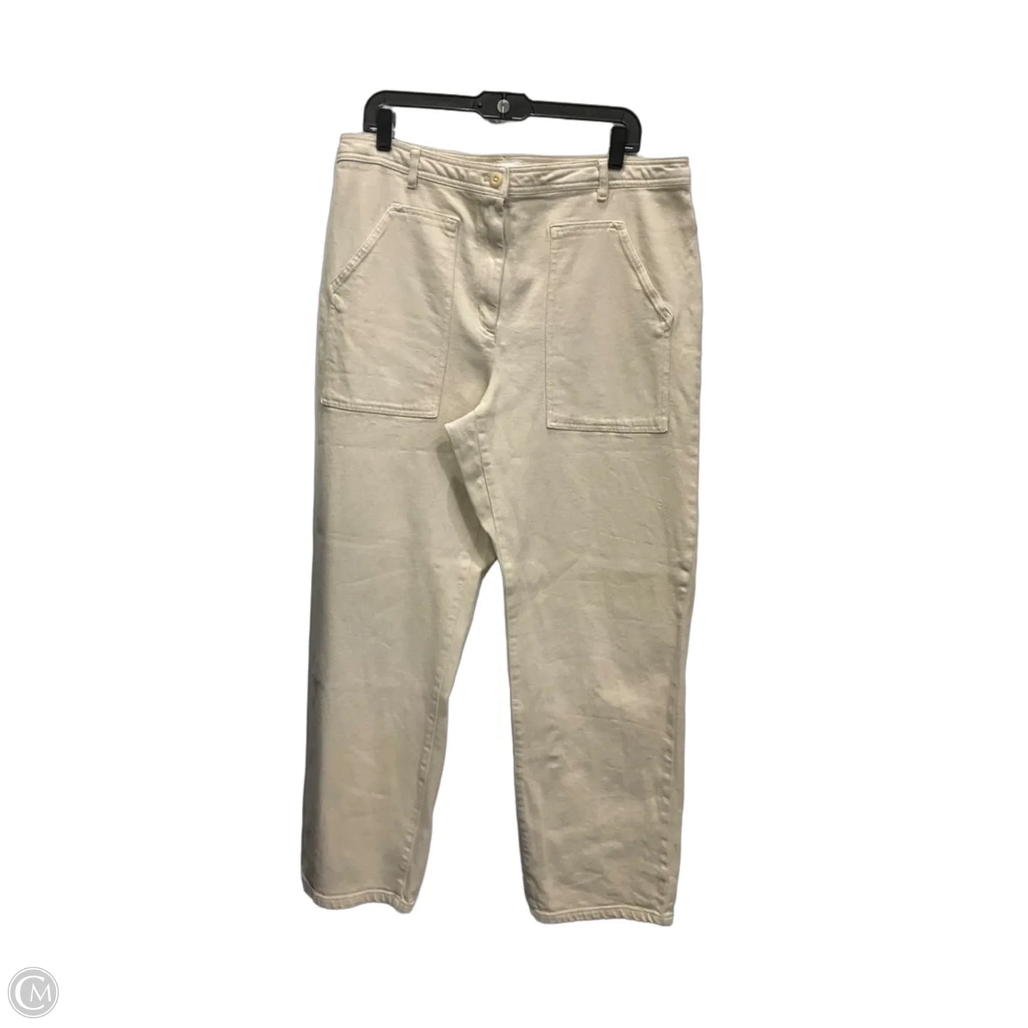 Pants Dress By Wilfred In Cream, Size: 16