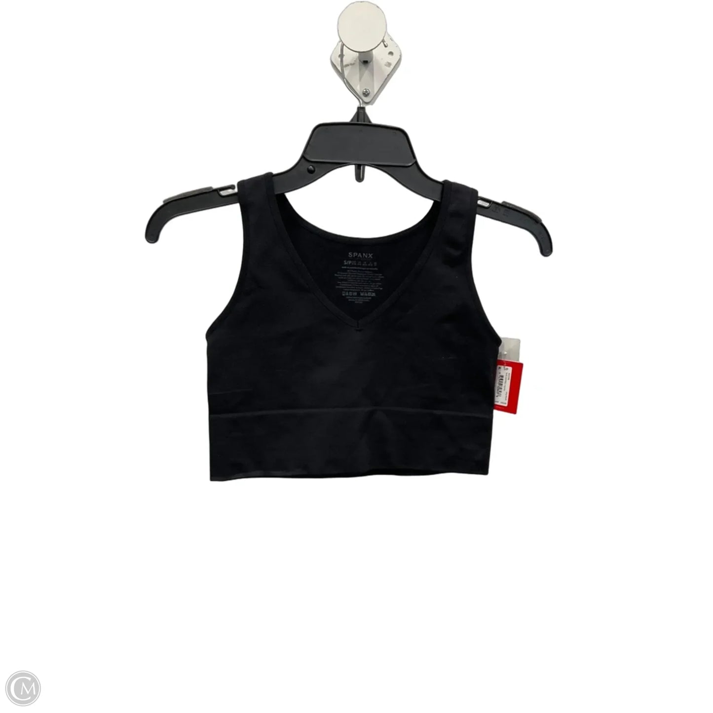 Athletic Bra By Spanx In Black, Size: S