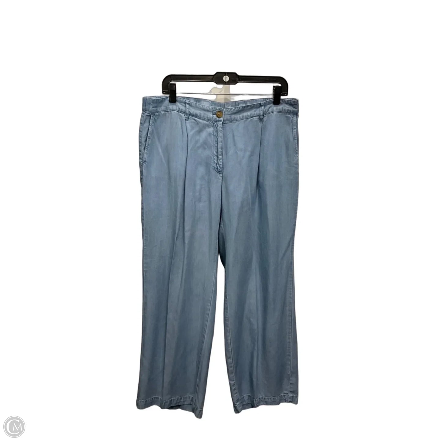 Jeans Wide Leg By J. Jill In Blue, Size: 14p