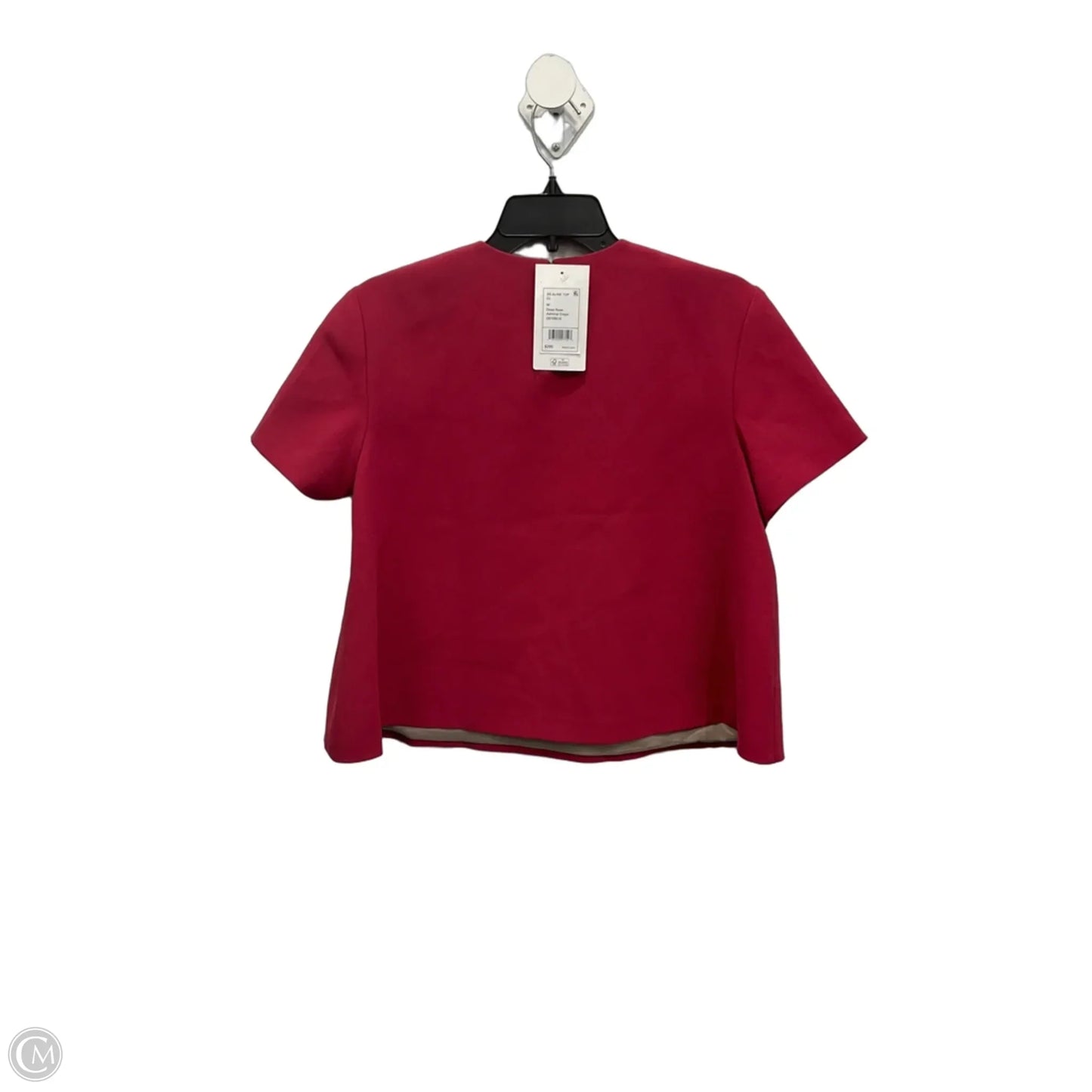 Top Short Sleeve Basic By Theory In Pink, Size: M