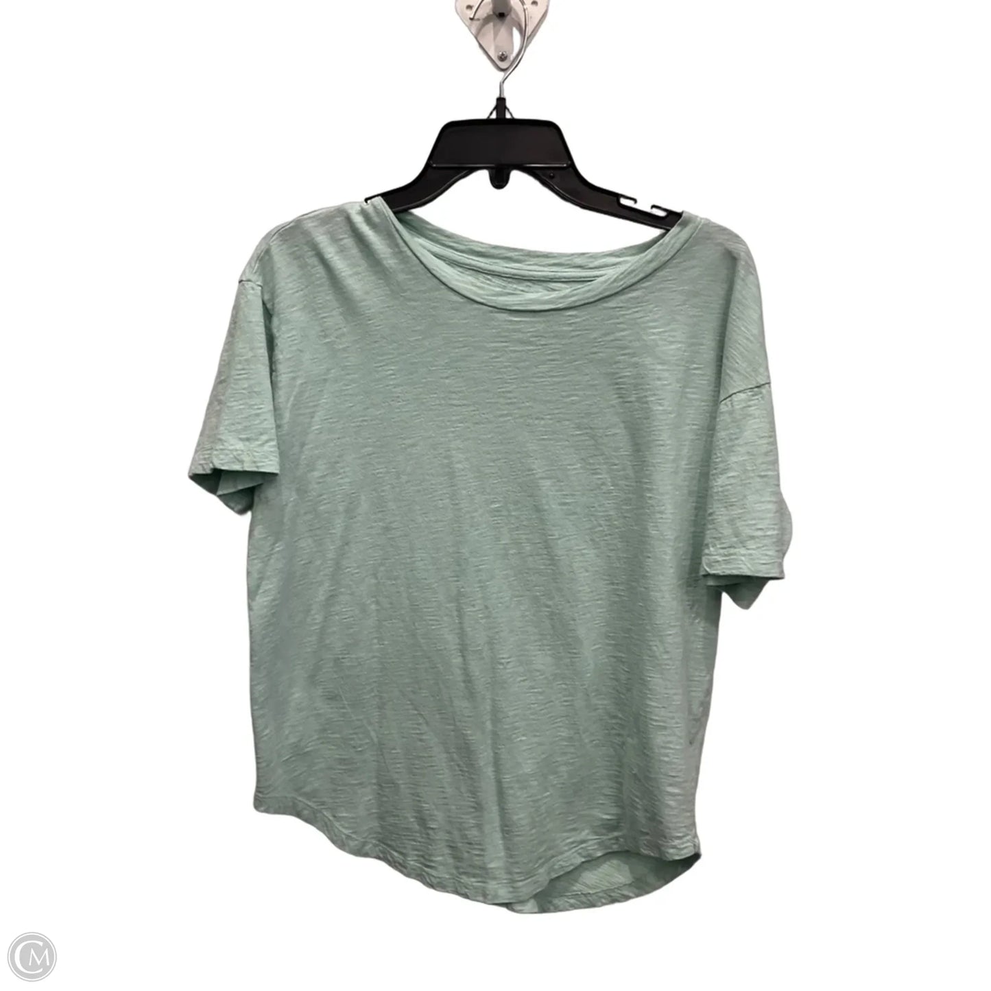 Top Short Sleeve Basic By Gap In Green, Size: Xs