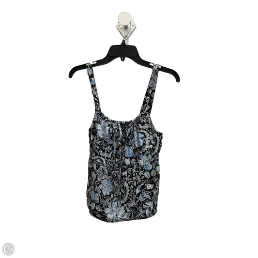 Top Sleeveless By Tahari In Multi-colored, Size: L