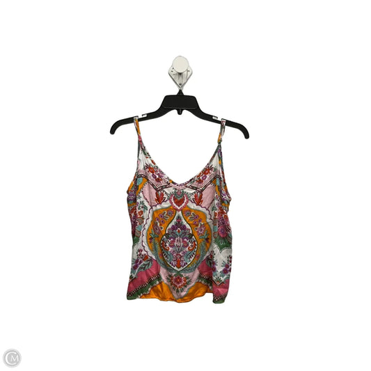 Top Sleeveless By Rachel Zoe In Multi-colored, Size: L