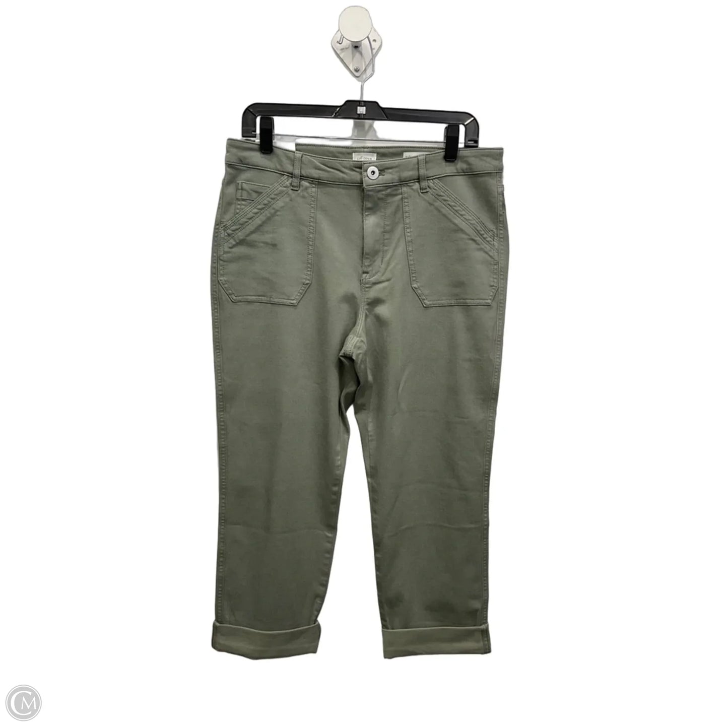 Pants Cropped By J. Jill In Green, Size: 12