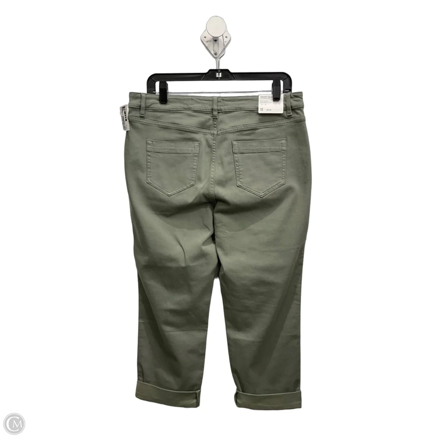Pants Cropped By J. Jill In Green, Size: 12