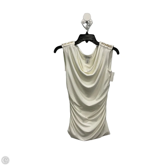 Top Sleeveless By White House Black Market In White, Size: Xs