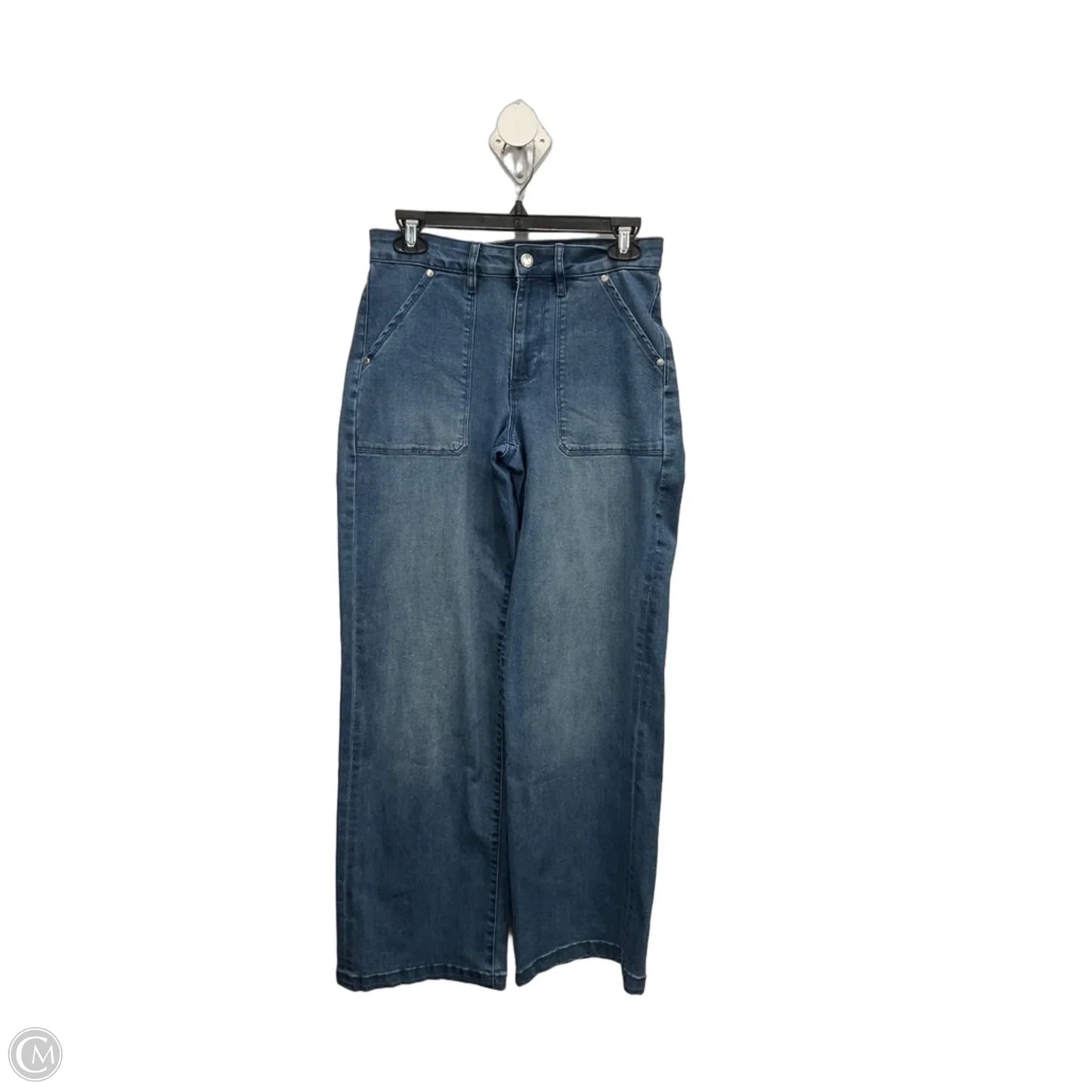 Jeans Designer By Karl Lagerfeld In Blue Denim, Size: 2