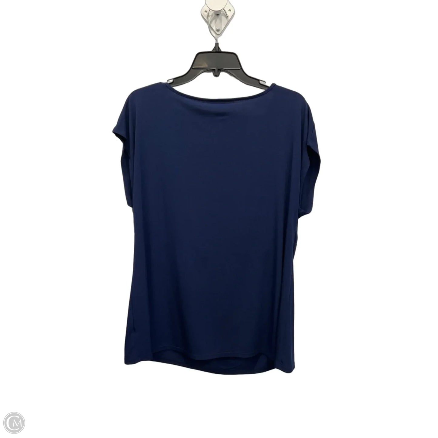 Top Short Sleeve By Lane Bryant In Blue, Size: 2x