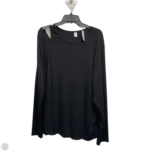 Top Long Sleeve By Old Navy In Black, Size: 4x