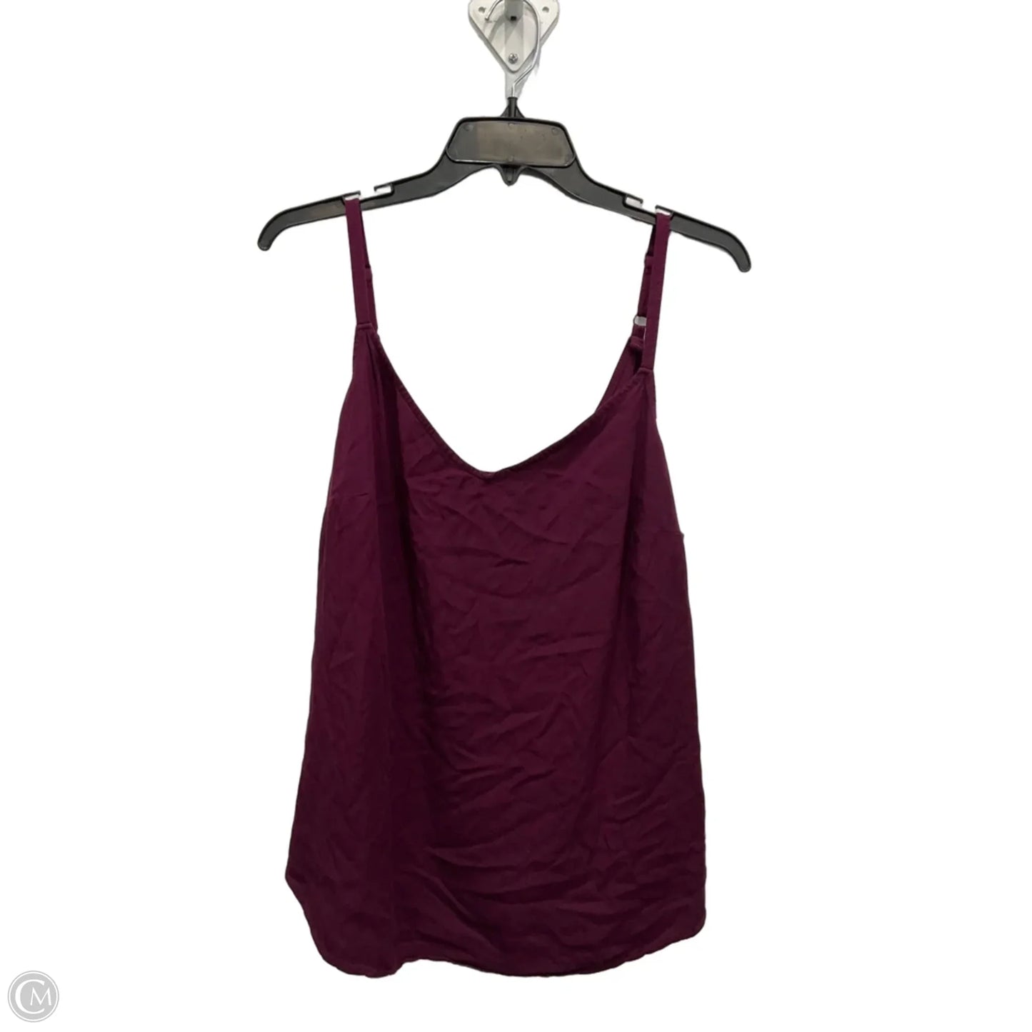 Top Sleeveless By Torrid In Maroon, Size: 2x