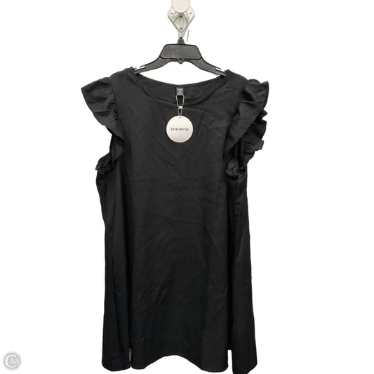 Dress Casual Short By Shein In Black, Size: 3x