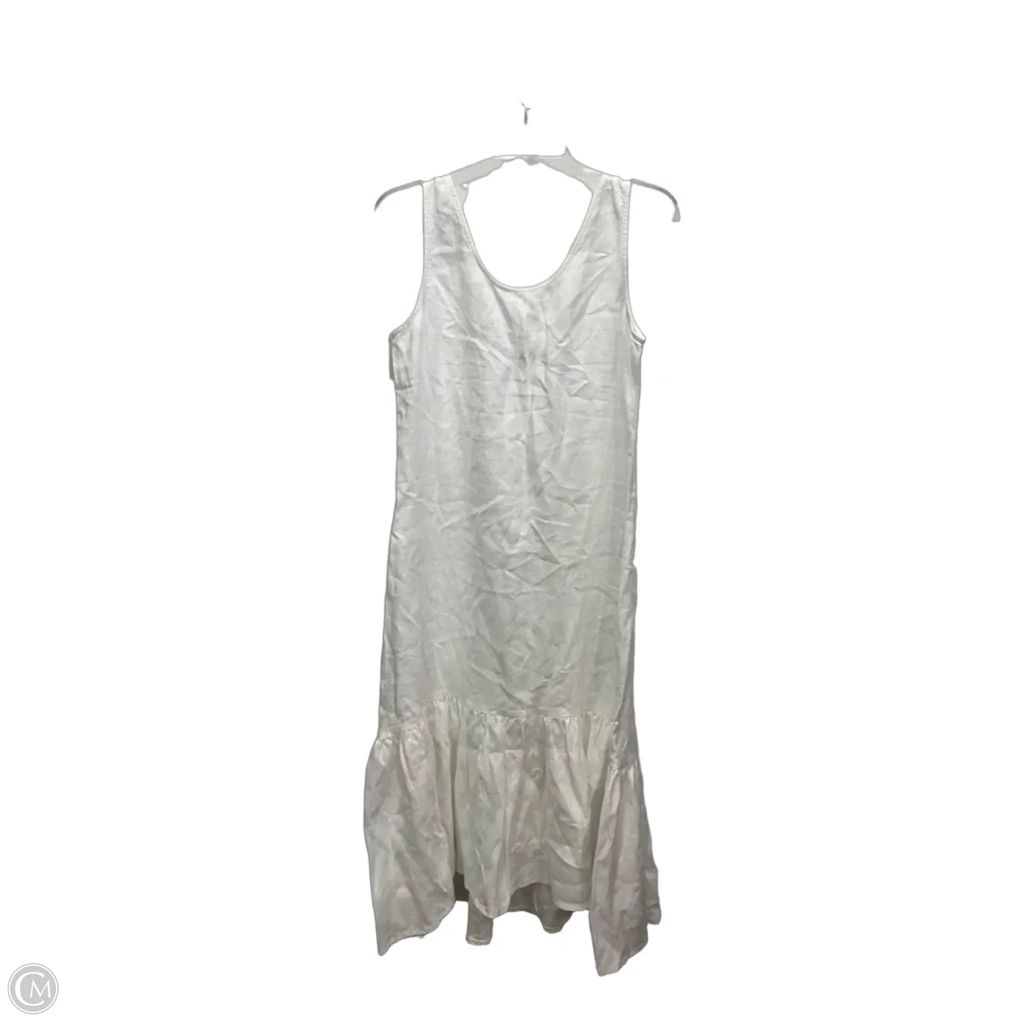 Dress Casual Maxi By Polo Ralph Lauren In White, Size: S