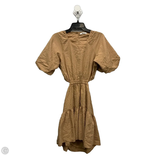 Dress Casual Short By Madewell In Tan, Size: Xxs