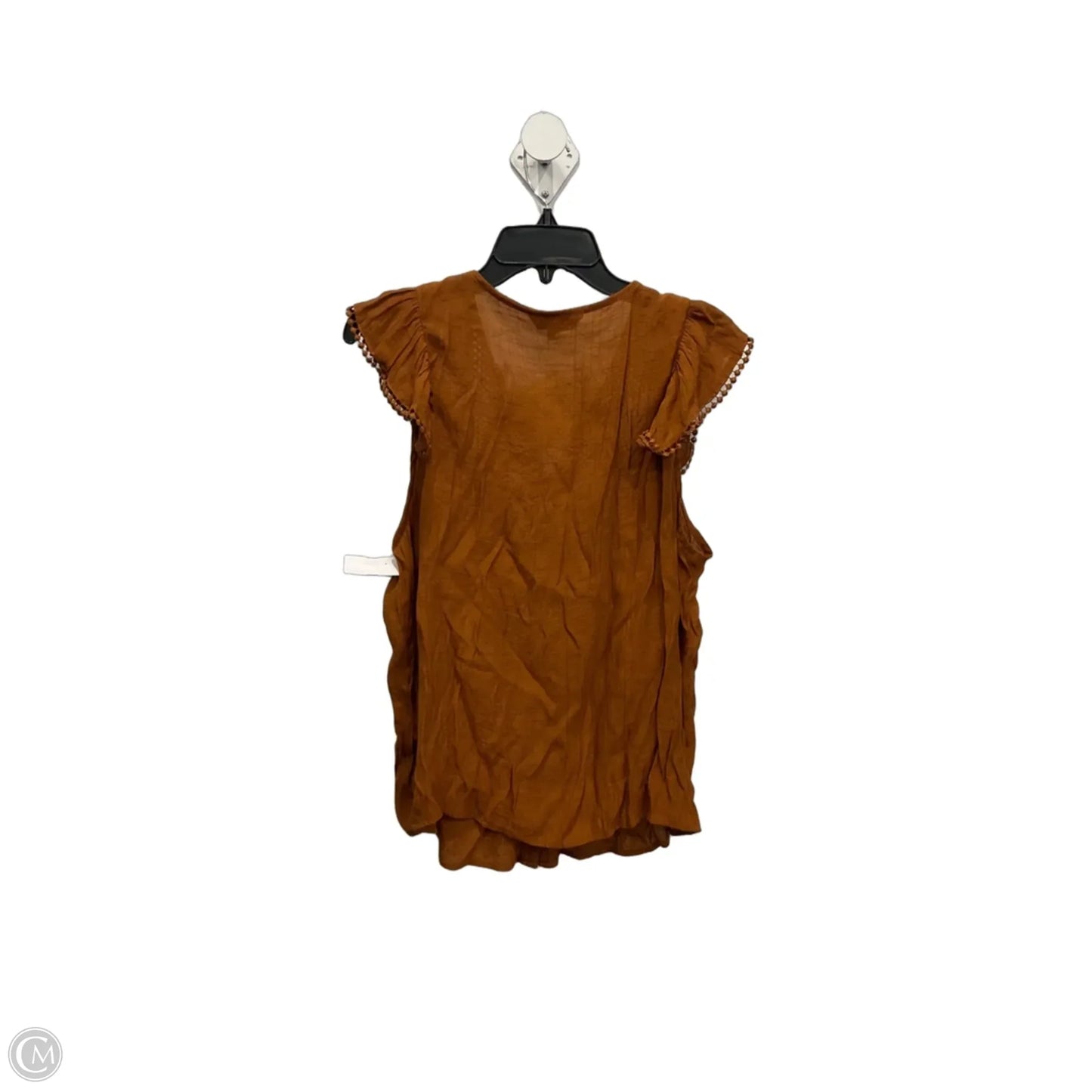 Blouse Sleeveless By Nanette By Nanette Lepore In Orange, Size: Xl