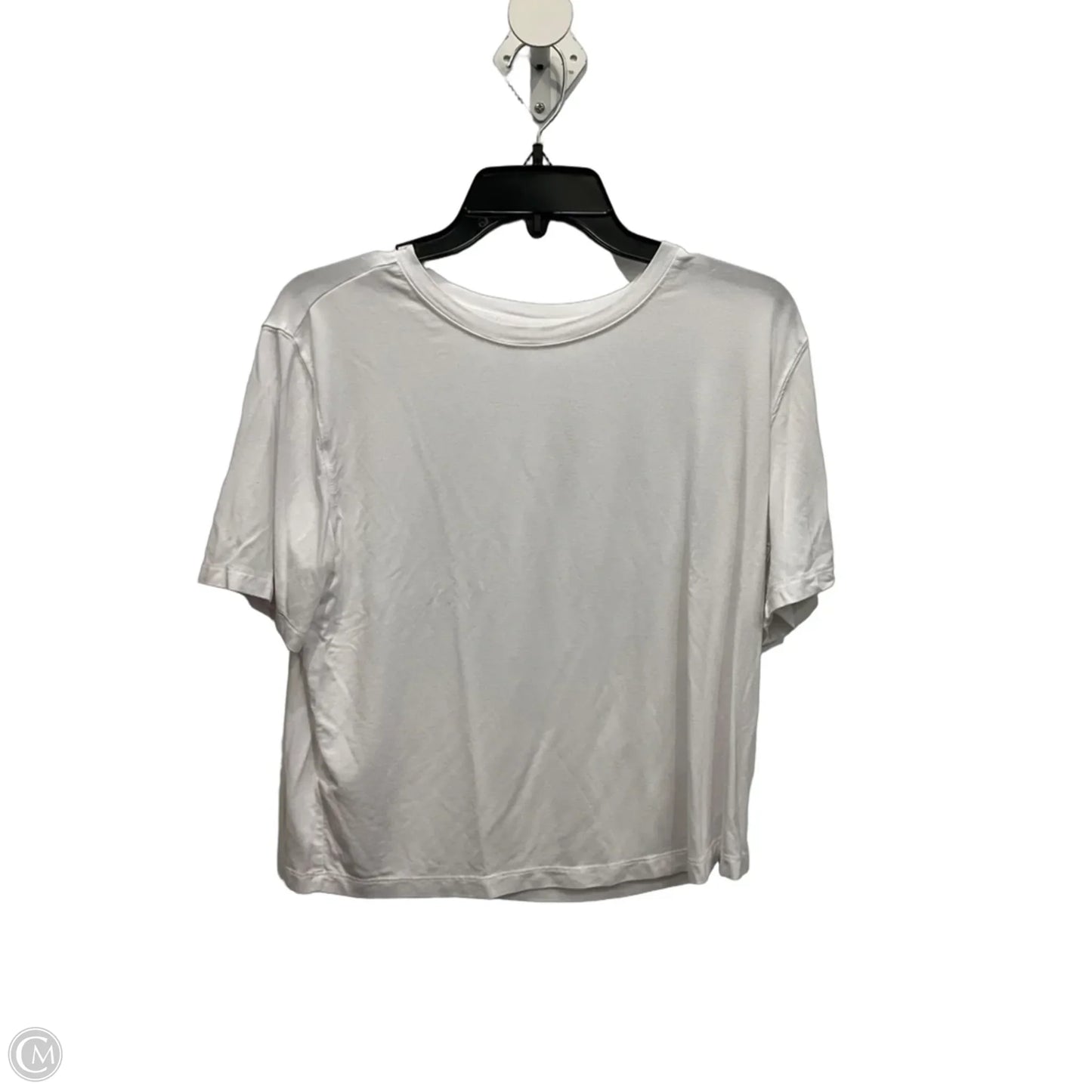 Top Short Sleeve Basic By Lou And Grey In White, Size: S