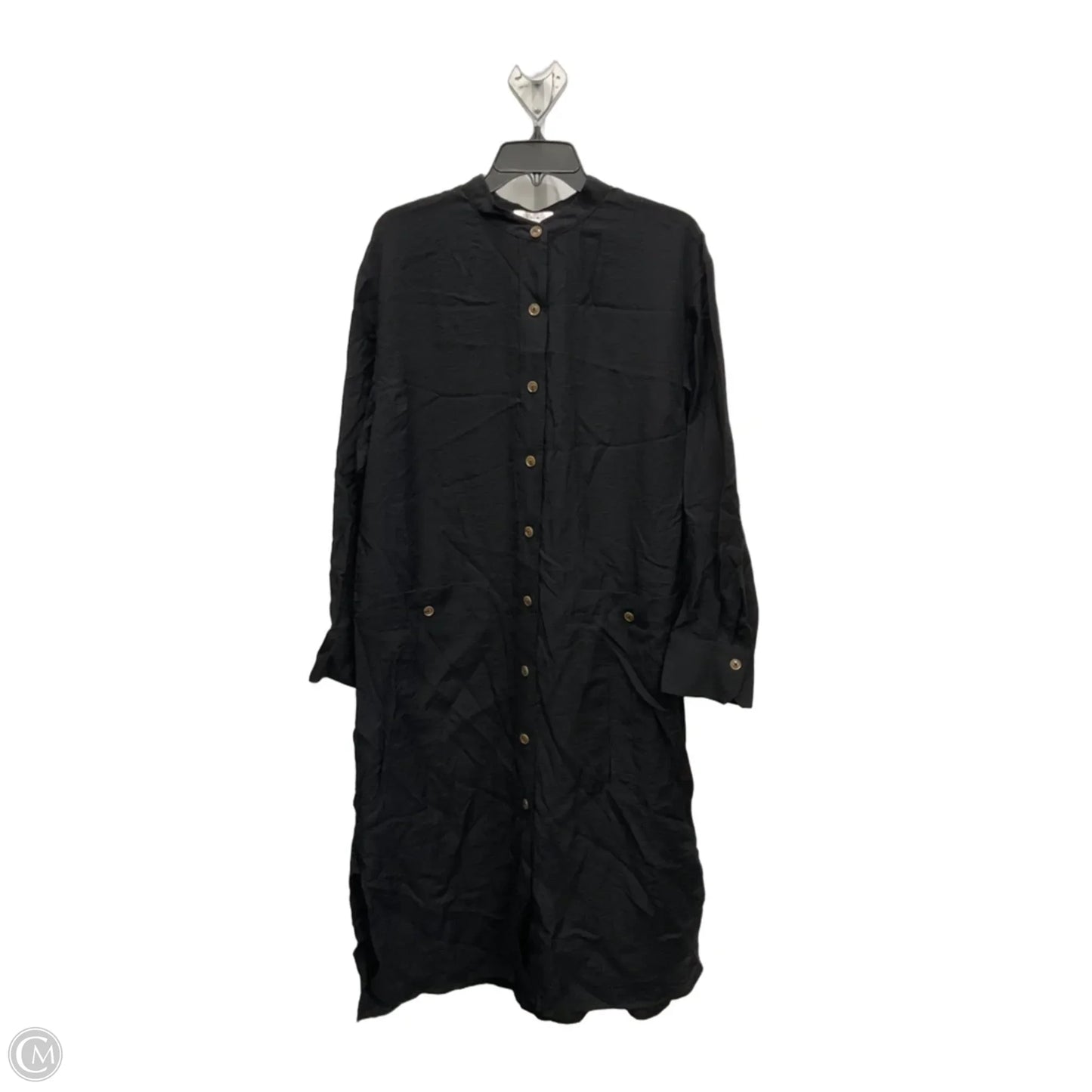 Dress Casual Maxi By Vince In Black, Size: Xl