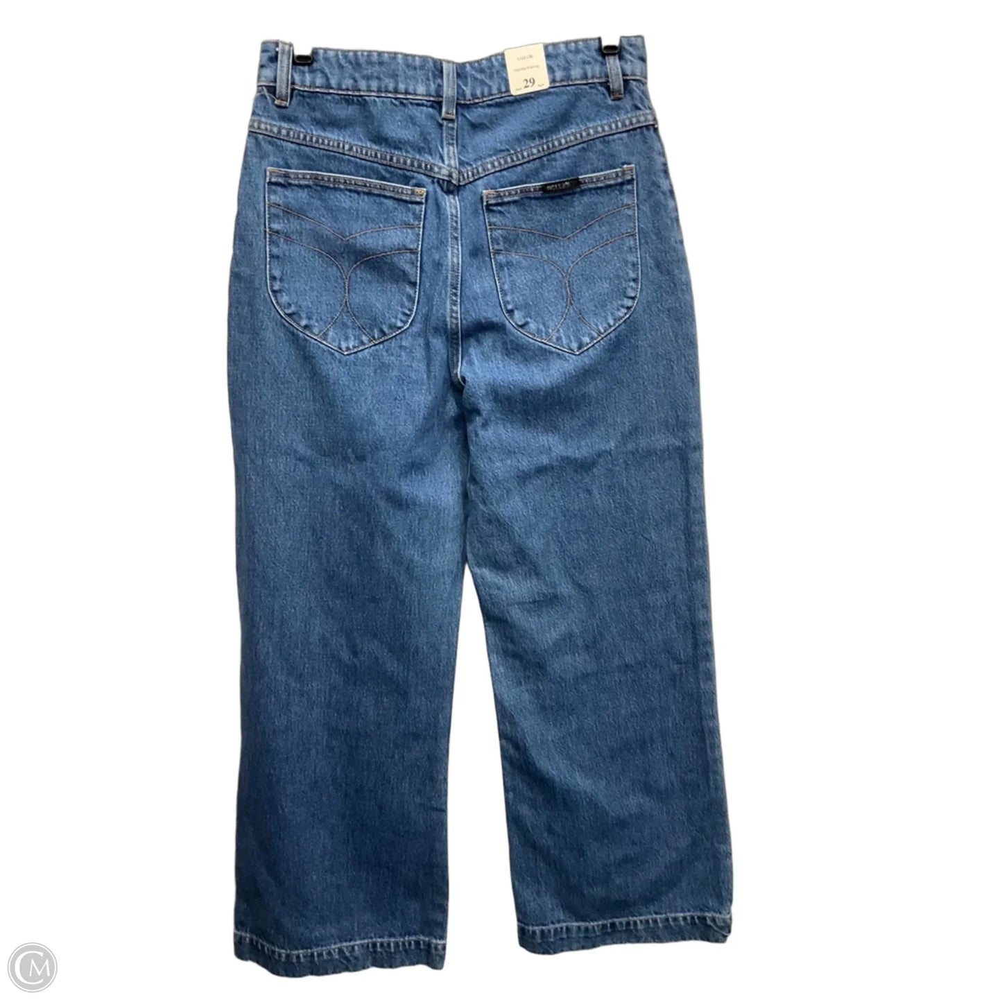 Jeans Wide Leg By Rollas In Blue Denim, Size: 8