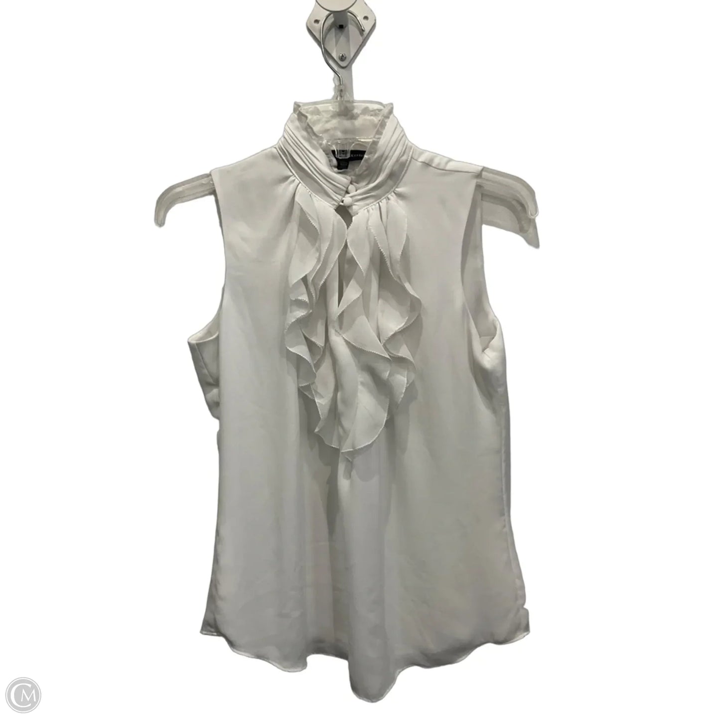 Top Sleeveless By White House Black Market In White, Size: 2p