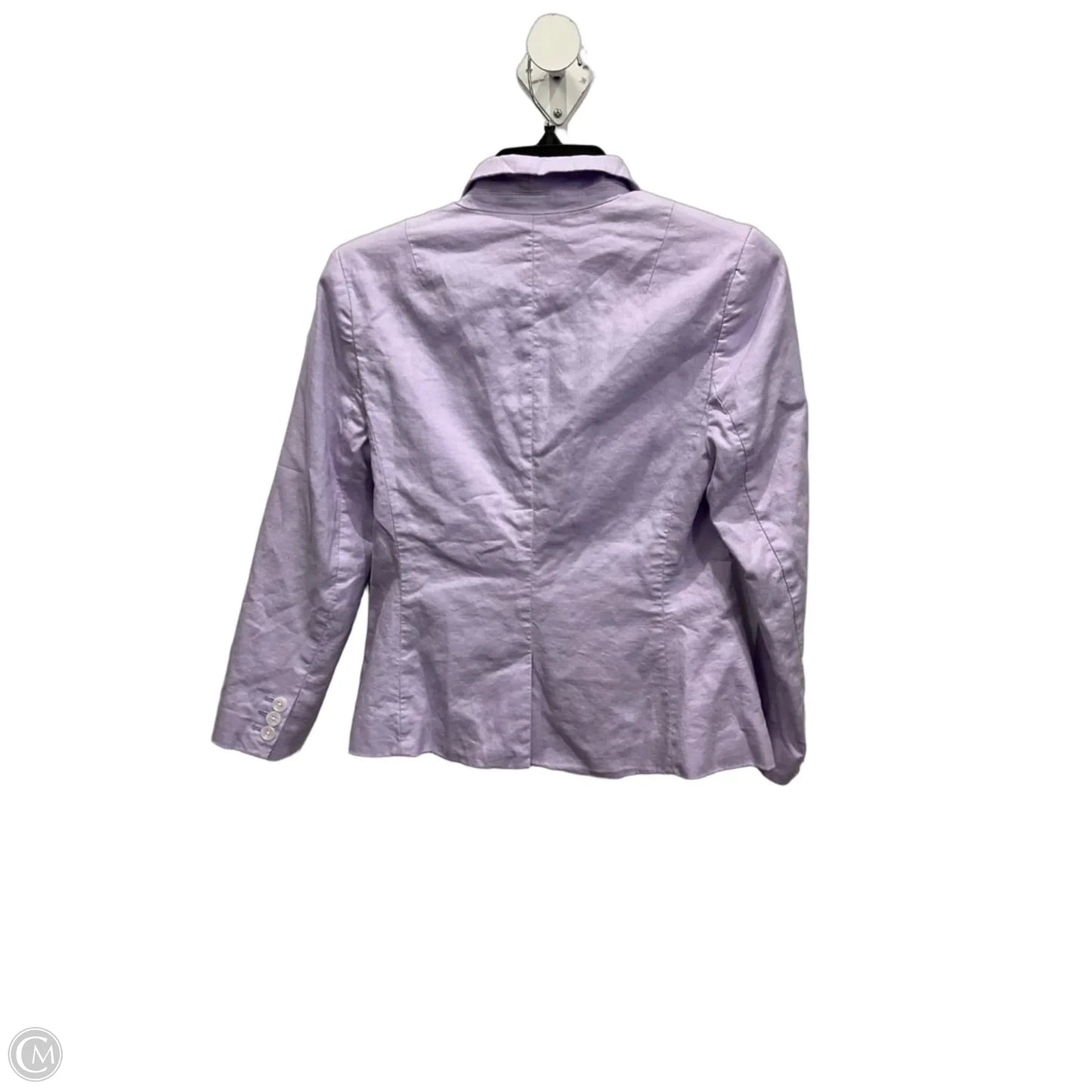 Blazer By Banana Republic In Purple, Size: S