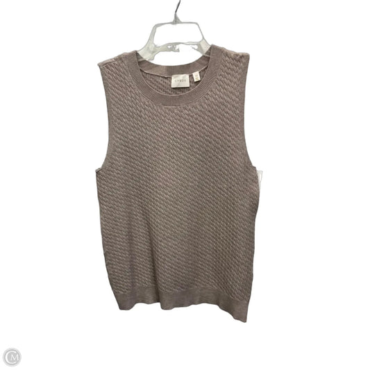 Top Sleeveless By Cyrus In Beige, Size: M