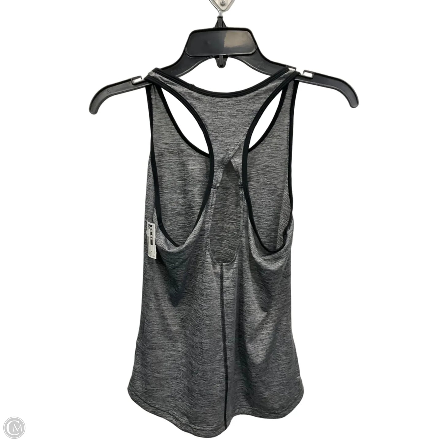 Athletic Tank Top By Adidas In Grey, Size: S