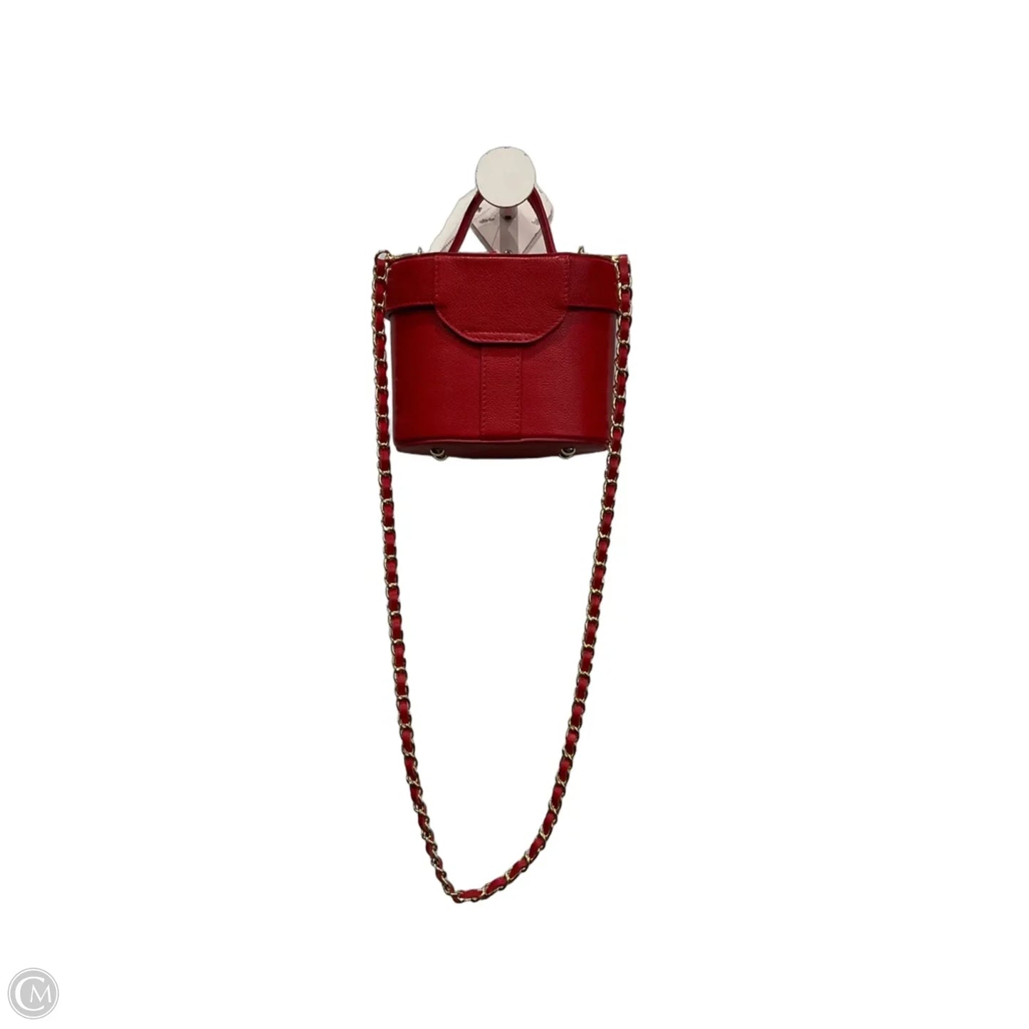 Crossbody Leather By Clothes Mentor, Size: Medium