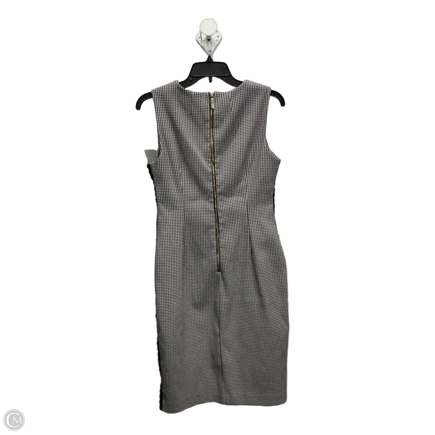Dress Work By Calvin Klein In Black & White, Size: M