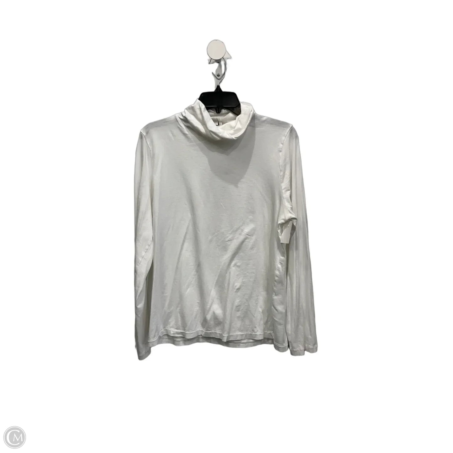 Top Long Sleeve Basic By J. Crew In White, Size: Xl