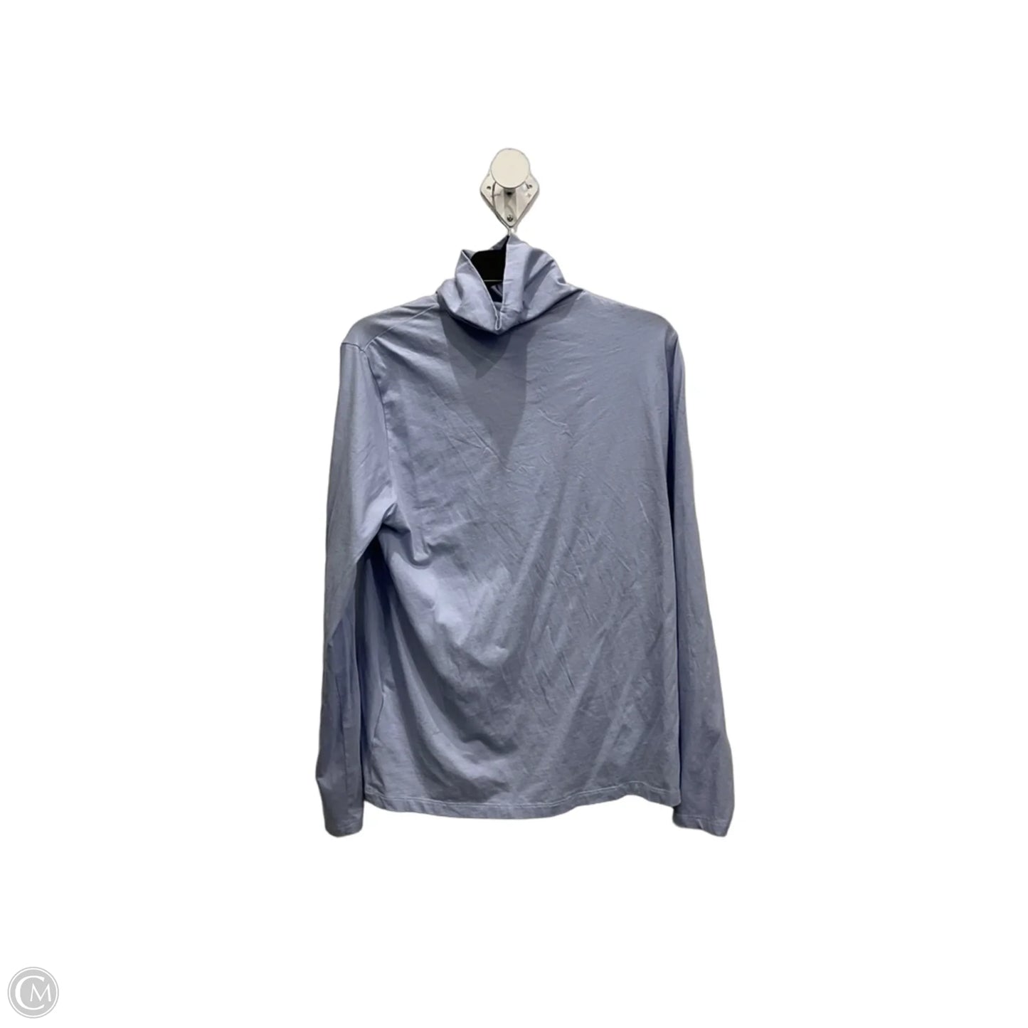 Top Long Sleeve Basic By J. Crew In Blue, Size: Xl
