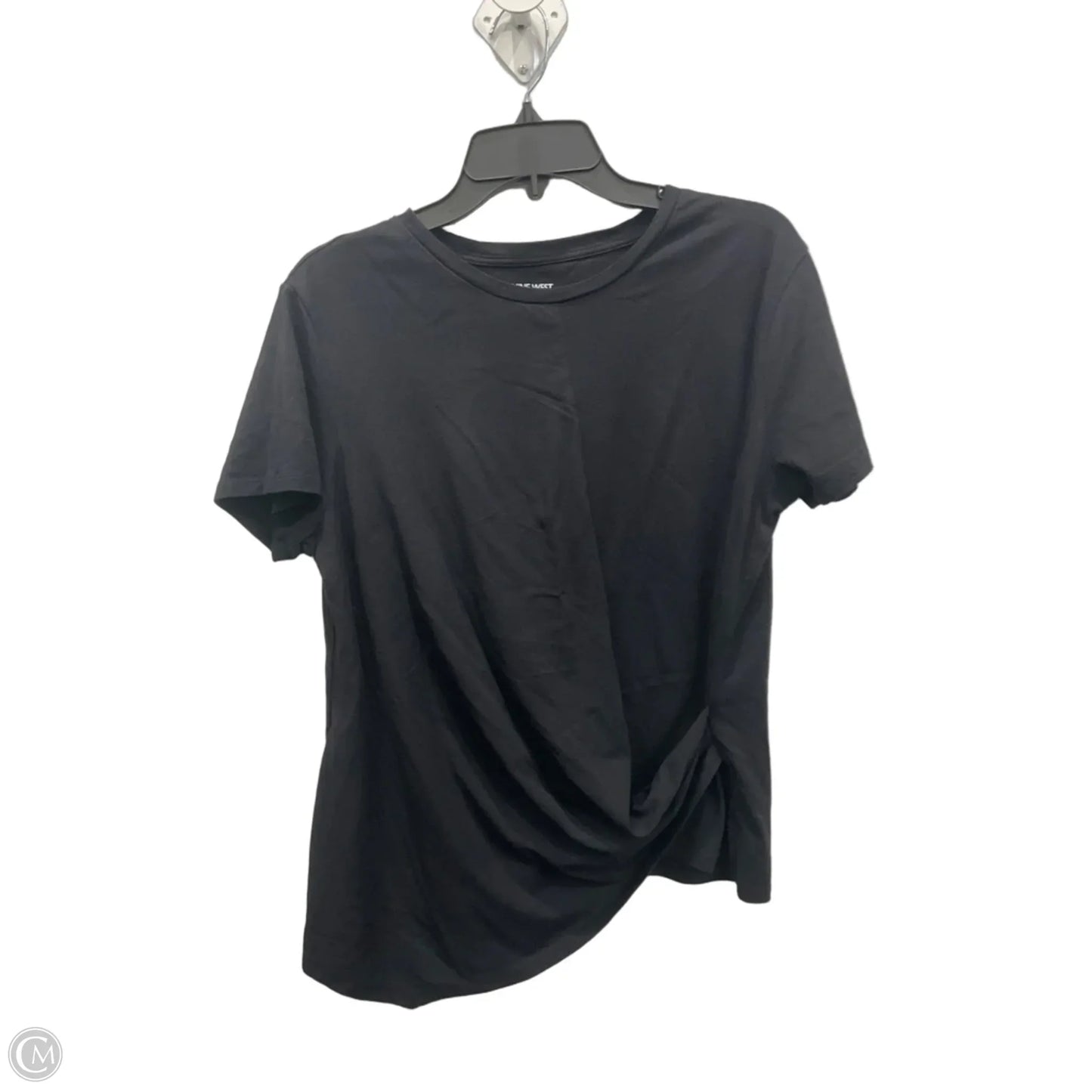 Top Short Sleeve By Nine West In Black, Size: Xl
