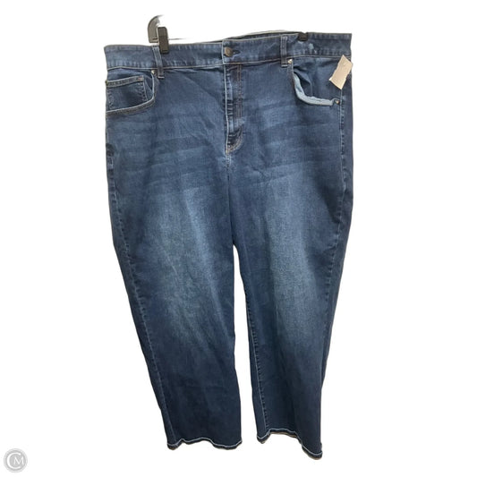 Jeans Straight By Lane Bryant In Blue Denim, Size: 26