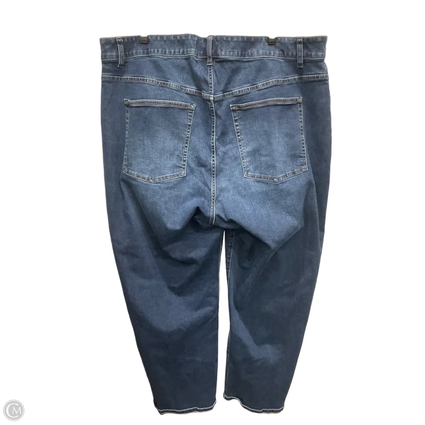 Jeans Straight By Lane Bryant In Blue Denim, Size: 26