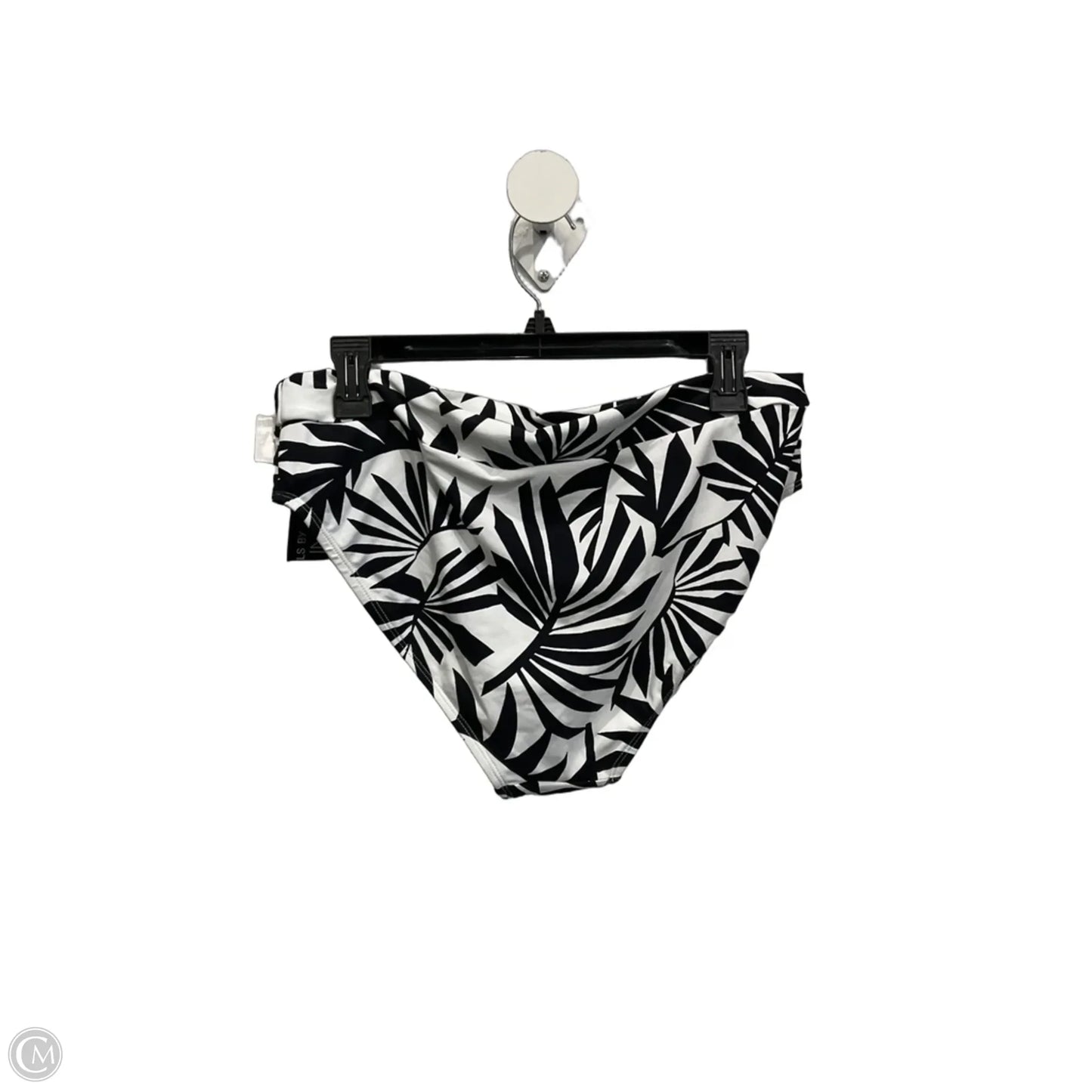 Swimsuit 2pc By Catalina In Black & White, Size: L
