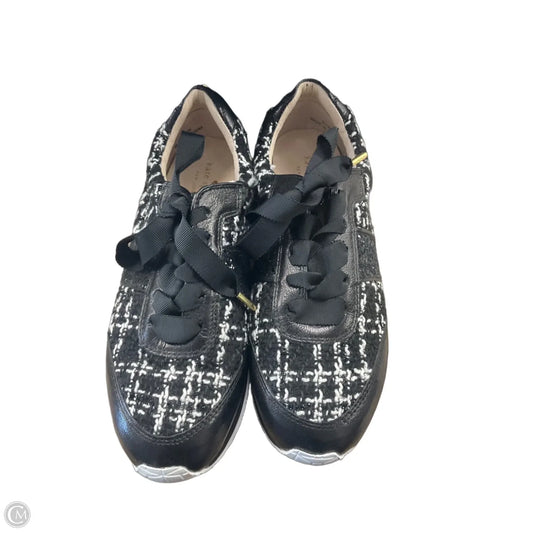 Shoes Designer By Kate Spade In Black & White, Size: 9.5