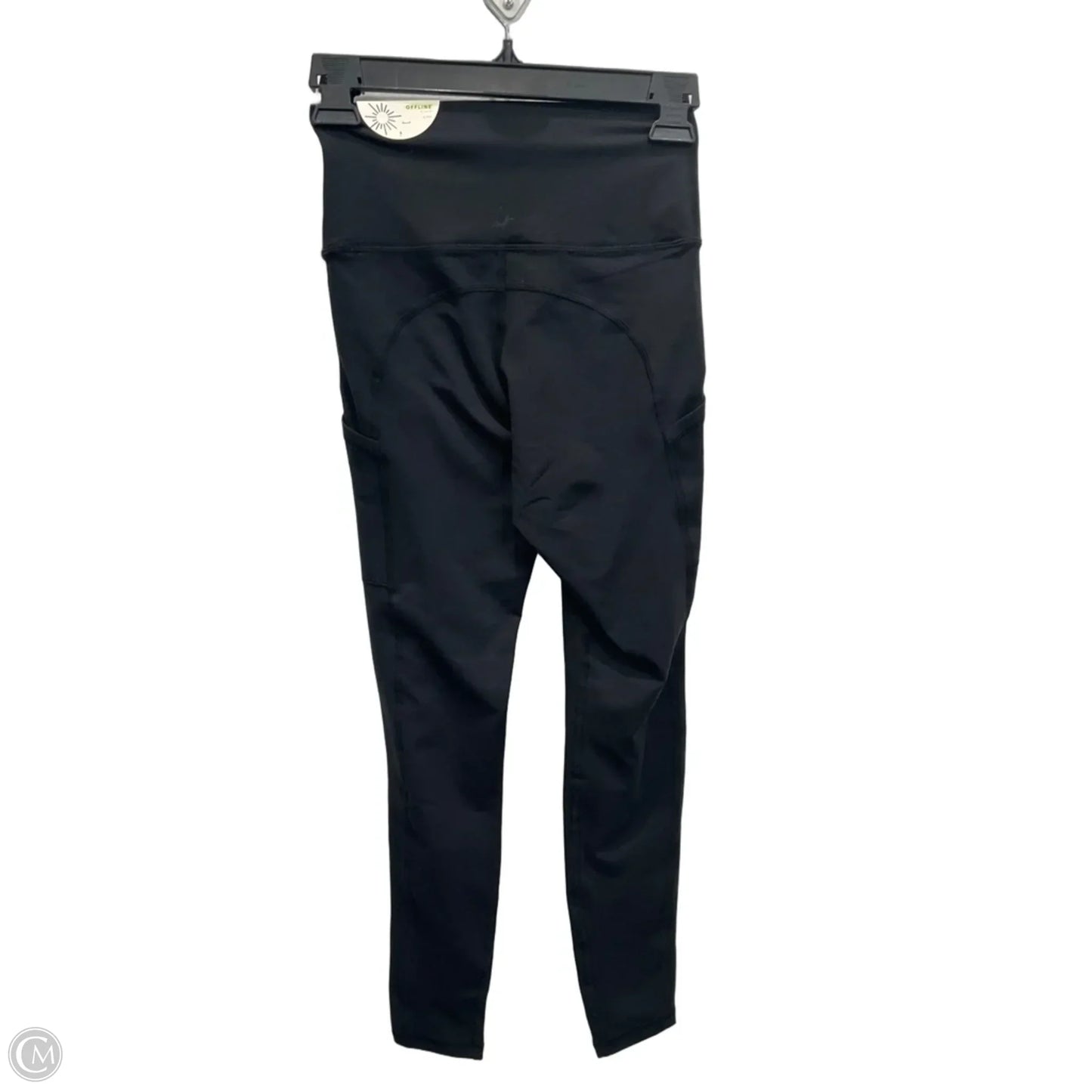 Athletic Leggings By Offline In Black, Size: S