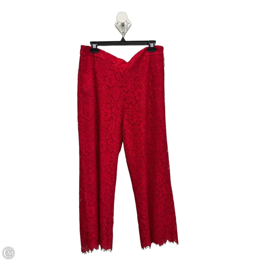 Pants Lounge By J. Crew In Red, Size: 16