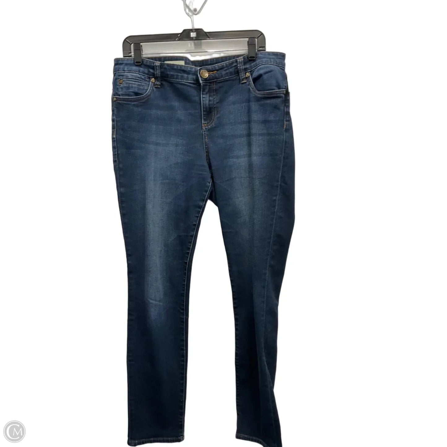 Jeans Skinny By Kut In Blue Denim, Size: 14