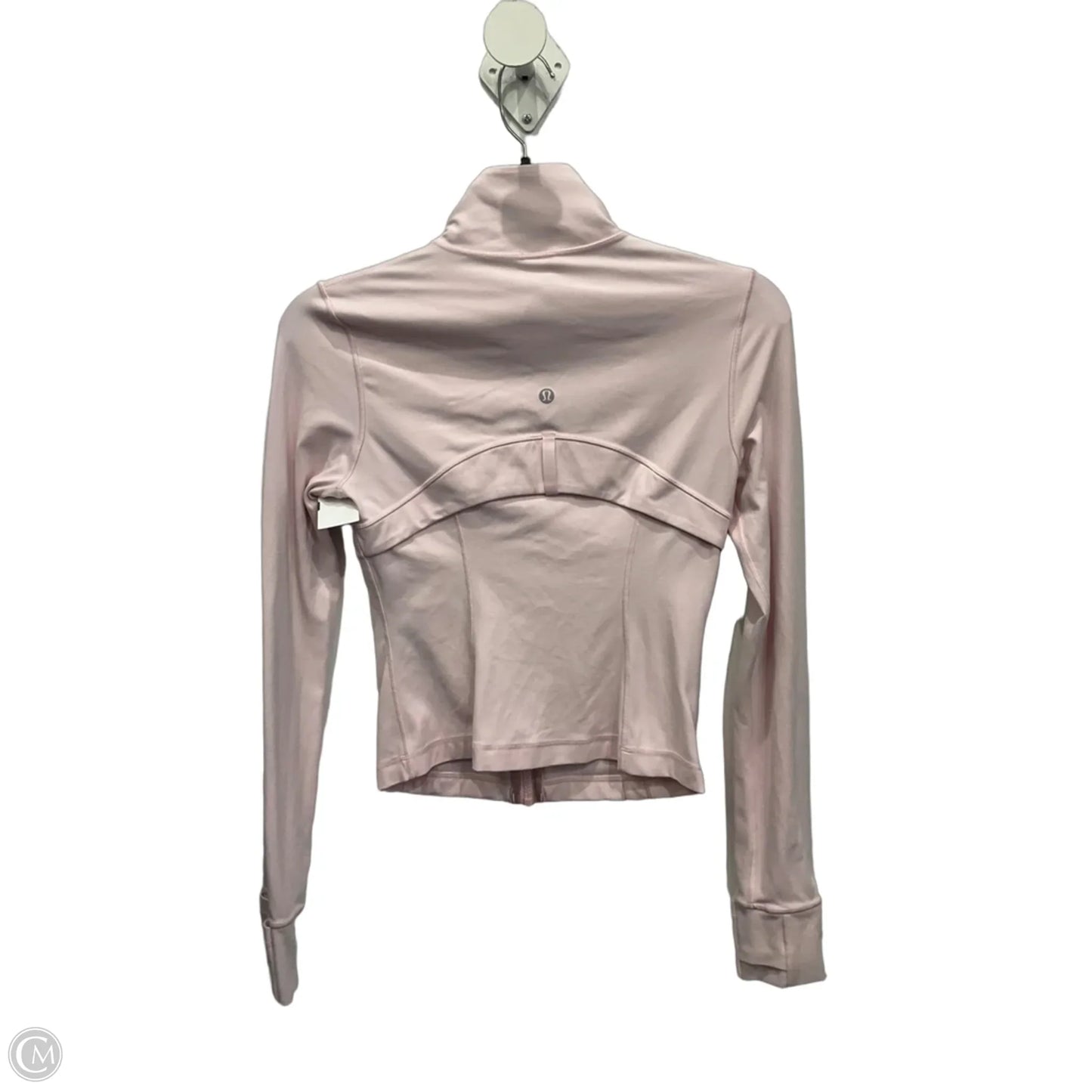 Athletic Jacket By Lululemon In Pink, Size: S